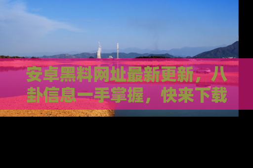 安卓黑料网址最新更新，八卦信息一手掌握，快来下载