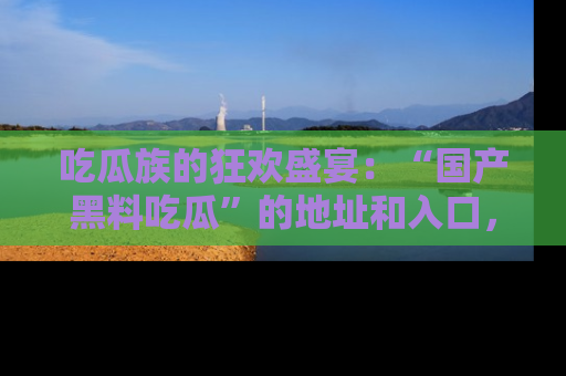 吃瓜族的狂欢盛宴：“国产黑料吃瓜”的地址和入口，让你尽情享受流行文化！