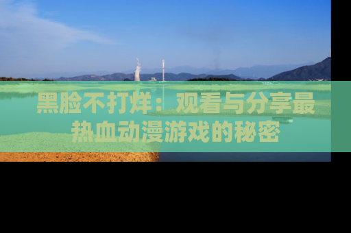黑脸不打烊：观看与分享最热血动漫游戏的秘密