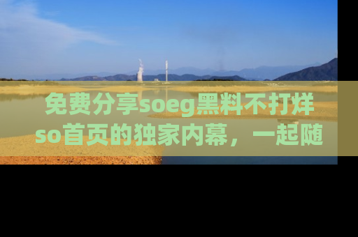 免费分享soeg黑料不打烊so首页的独家内幕，一起随时吃瓜吧！