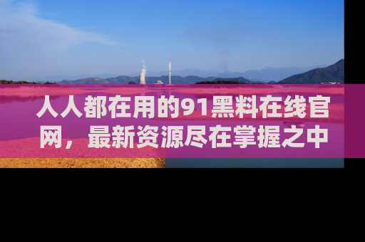 人人都在用的91黑料在线官网,最新资源尽在掌握之中