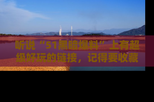 听说“51黑暗爆料”上有超级好玩的链接,记得要收藏哦!