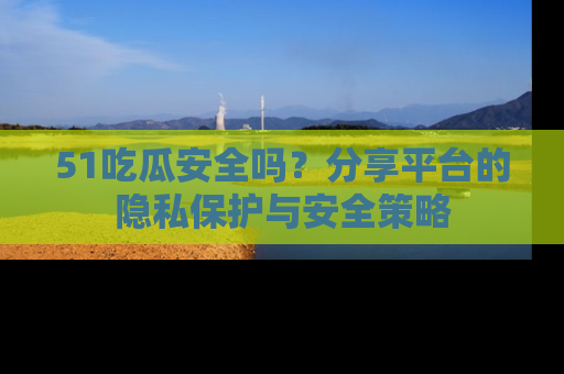 51吃瓜安全吗？分享平台的隐私保护与安全策略